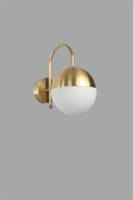 Opviq Küre Aplik Eskitme Blanco y Dorado Opviq Küre Aplik Eskitme Blanco y Dorado